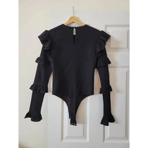 Tularosa Selma Bodysuit in Black S - Picture 4 of 7